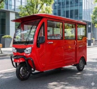Enclosed Adult Electric Tricycle